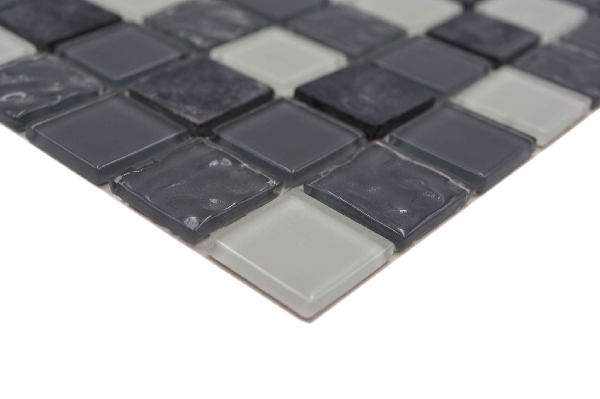 Mosaik Grå Bjärred - 001 | 0,099 m²/ark