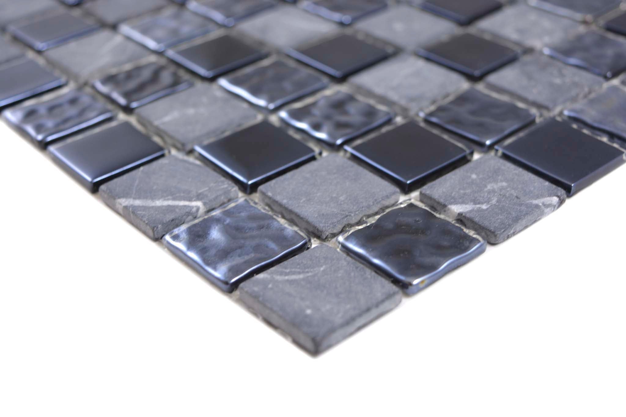 Mosaik Grå Bjärred - 003 | 0,099 m²/ark