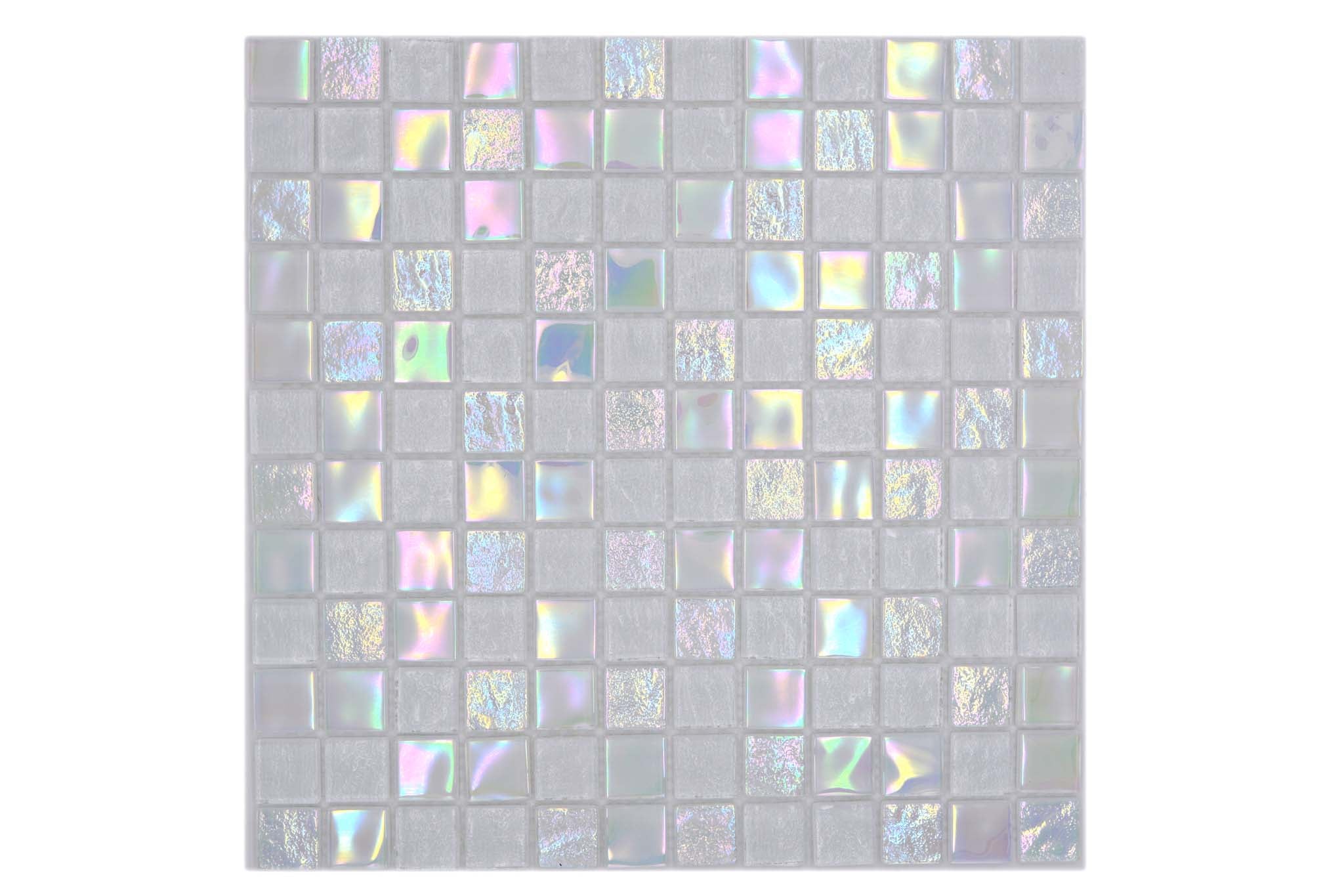 Mosaik Vit Västerås - 001 | 0,092 m²/ark