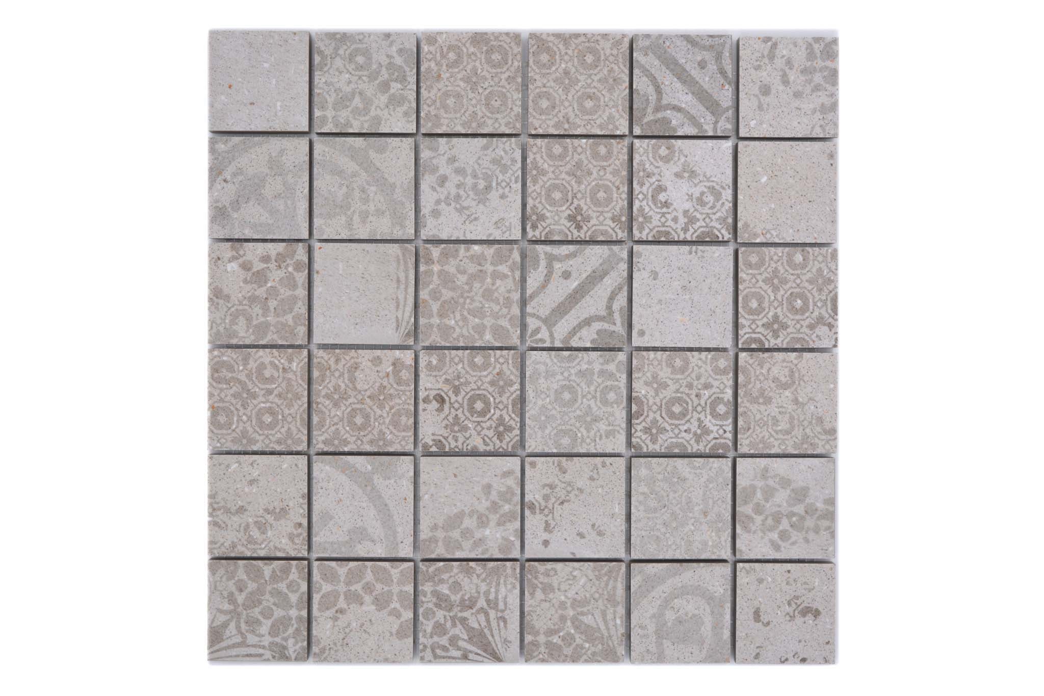 Mosaik Beige Piteå - 001 | 0,088 m²/ark