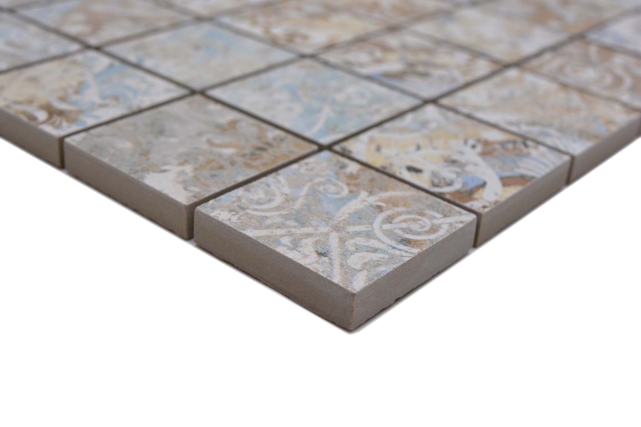 Mosaik Flerfärgad Hässleholm - 006 | 0,087 m²/ark