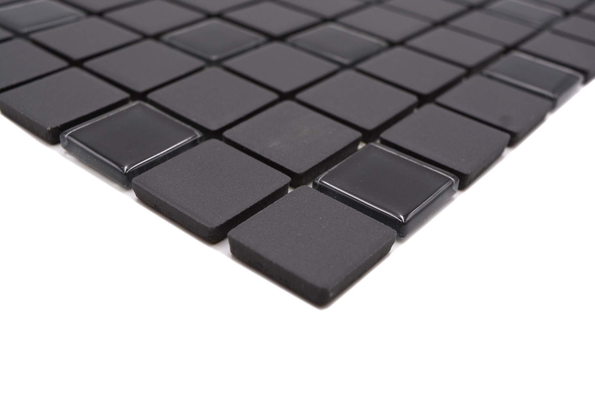 Mosaik Svart Malmö - 062 | 0,098 m²/ark