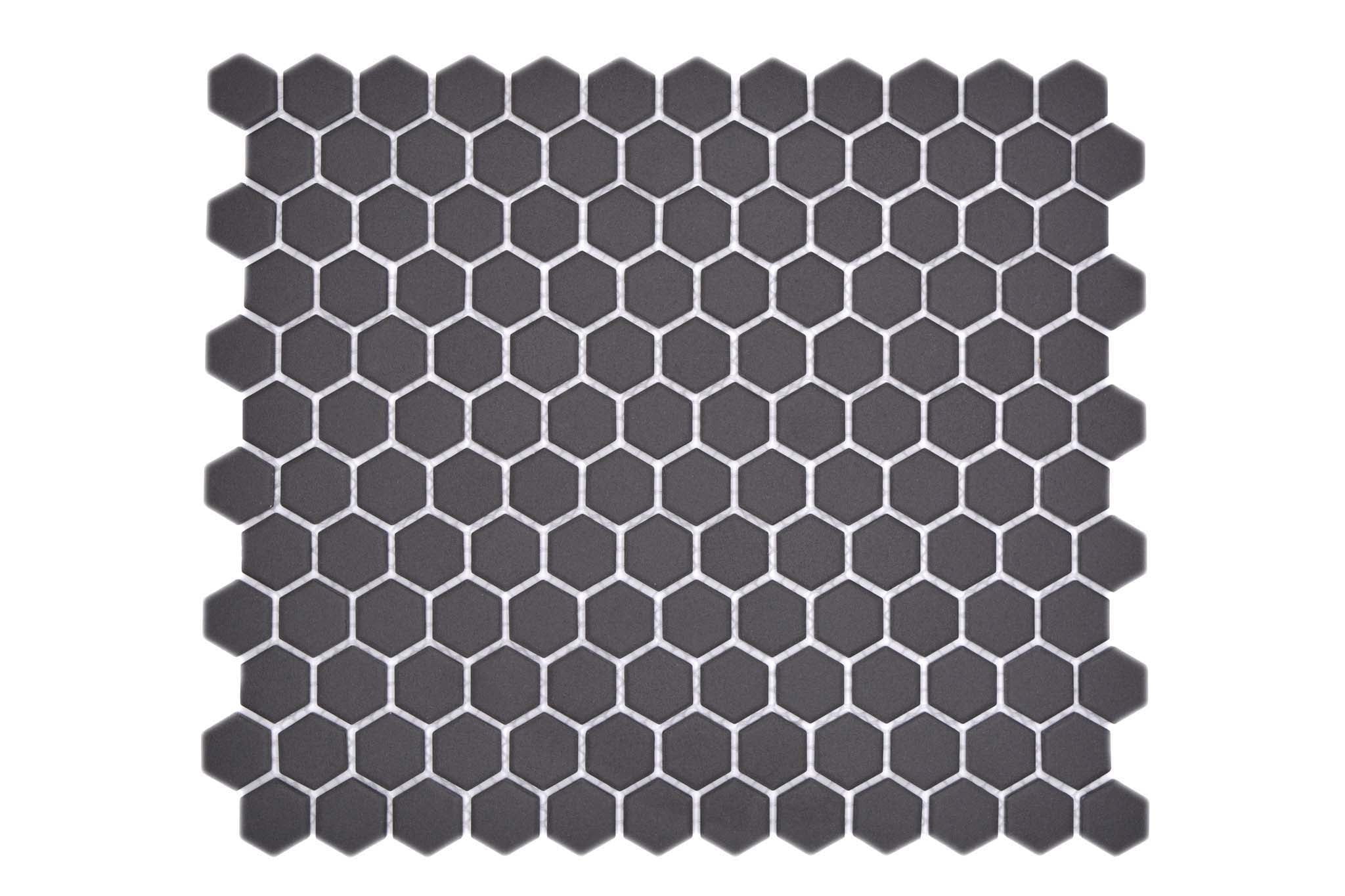 Mosaik Svart Nyköping - 005 | 0,078 m²/ark