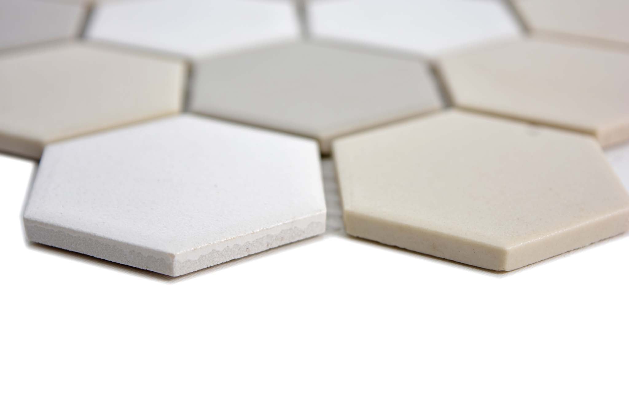 Mosaik Vit Nyköping - 011 | 0,092 m²/ark