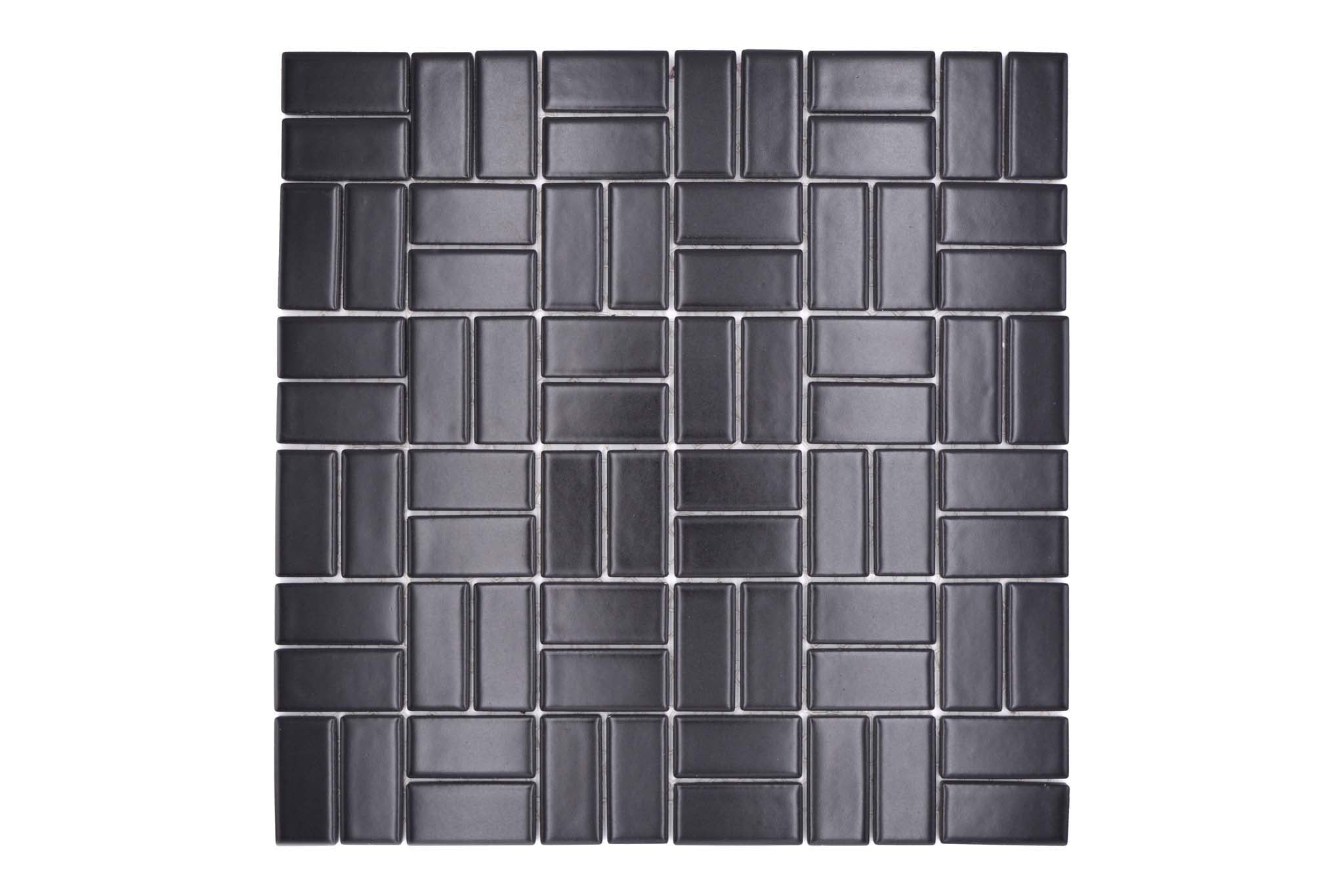 Mosaik Svart Malmö - 077 | 0,089 m²/ark