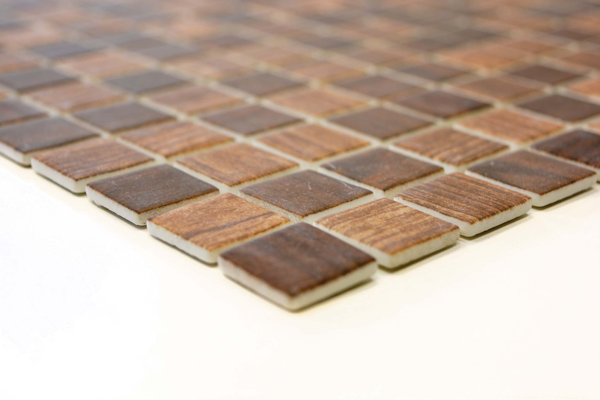 Mosaik Brun Vetlanda - 004 | 0,09 m²/ark