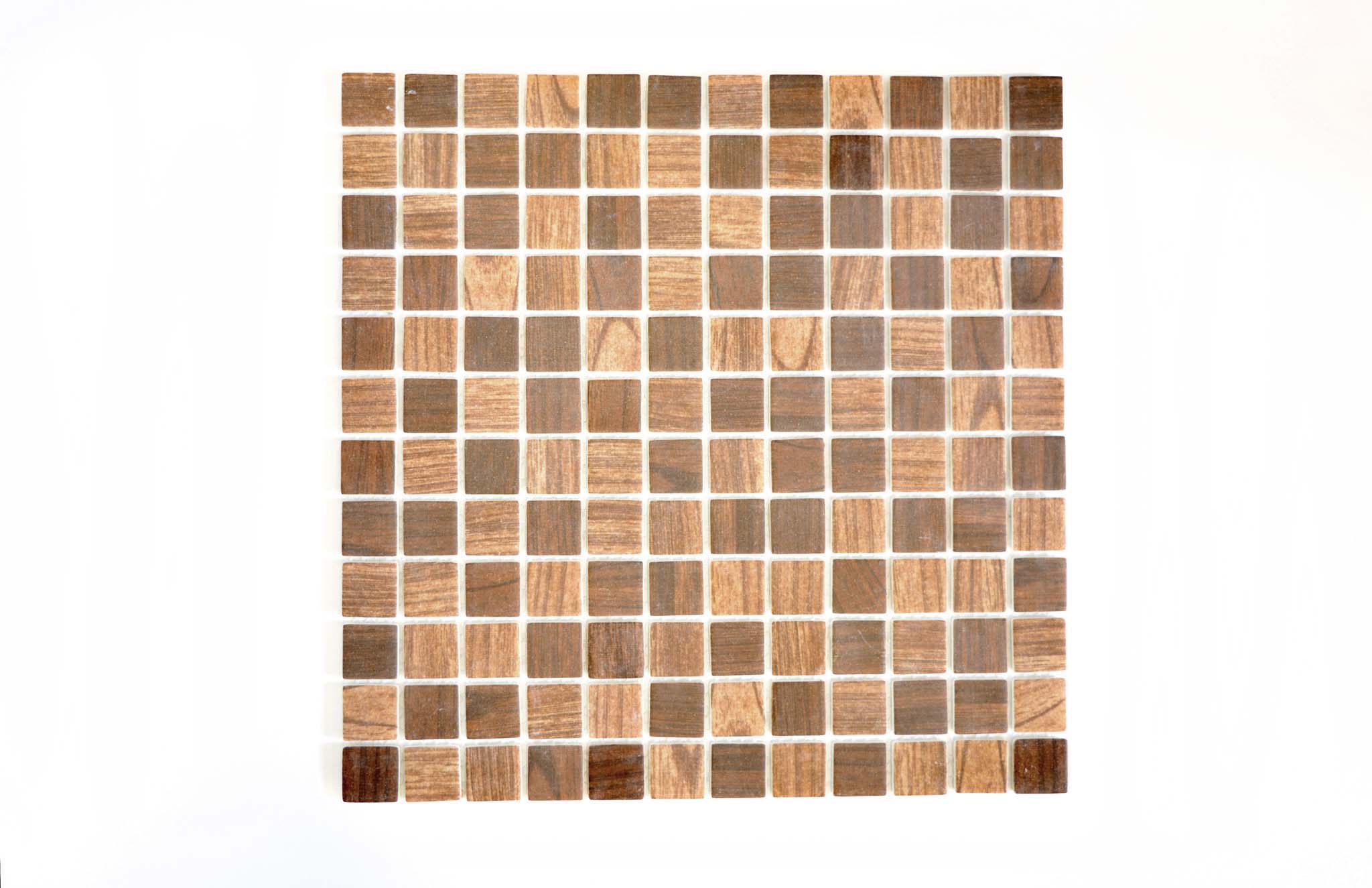 Mosaik Brun Vetlanda - 004 | 0,09 m²/ark