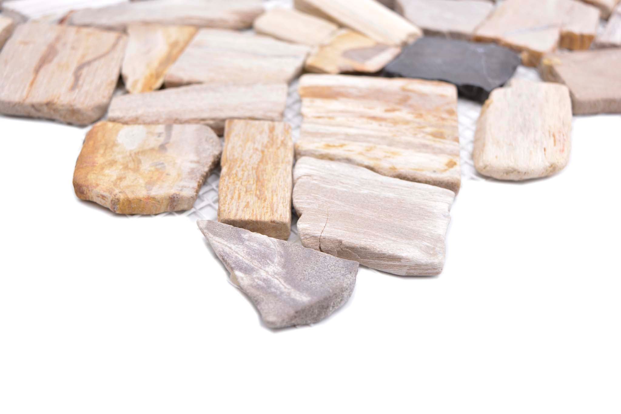 Mosaik Flerfärgad Umeå - 008 | 0,093 m²/ark