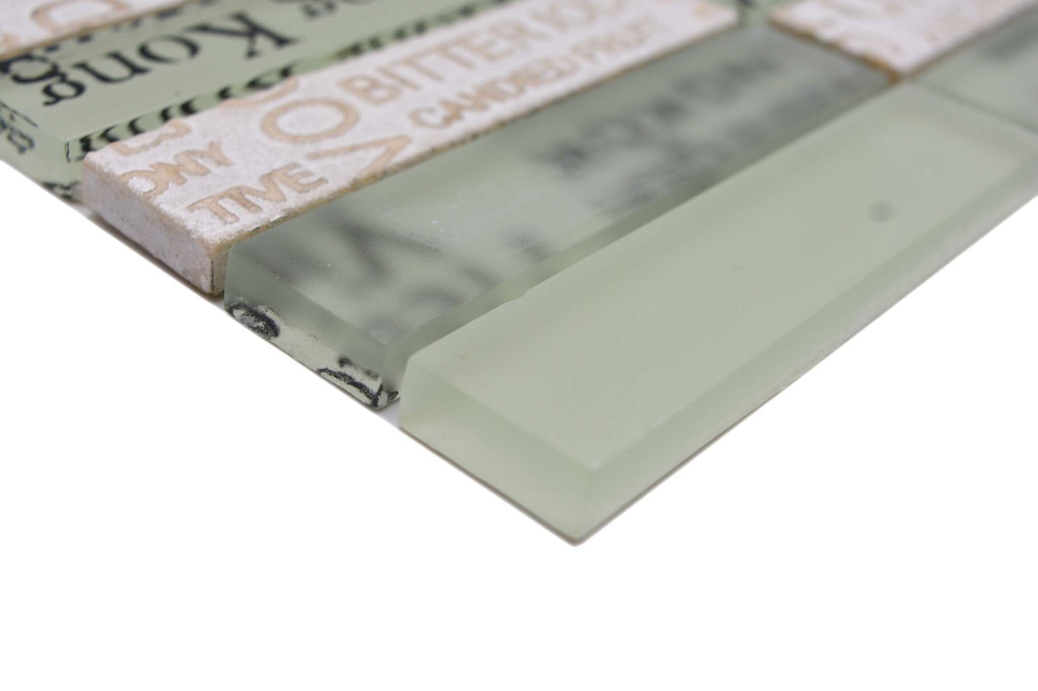 Mosaik Vit Vaxholm - 001 | 0,09 m²/ark