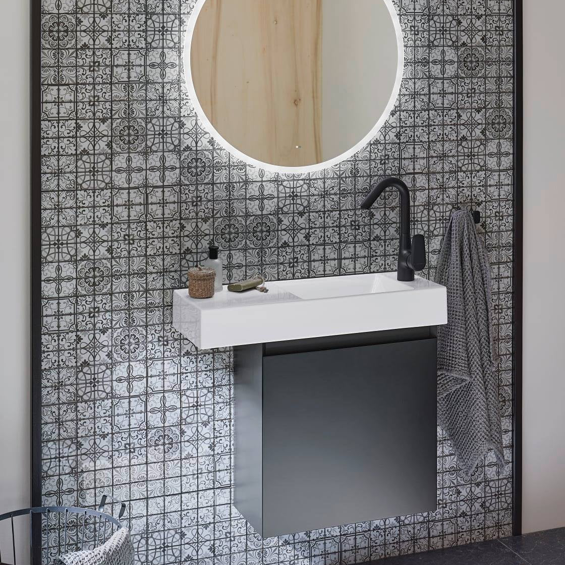 Mosaik Grå Halmstad - 002 | 0,09 m²/ark