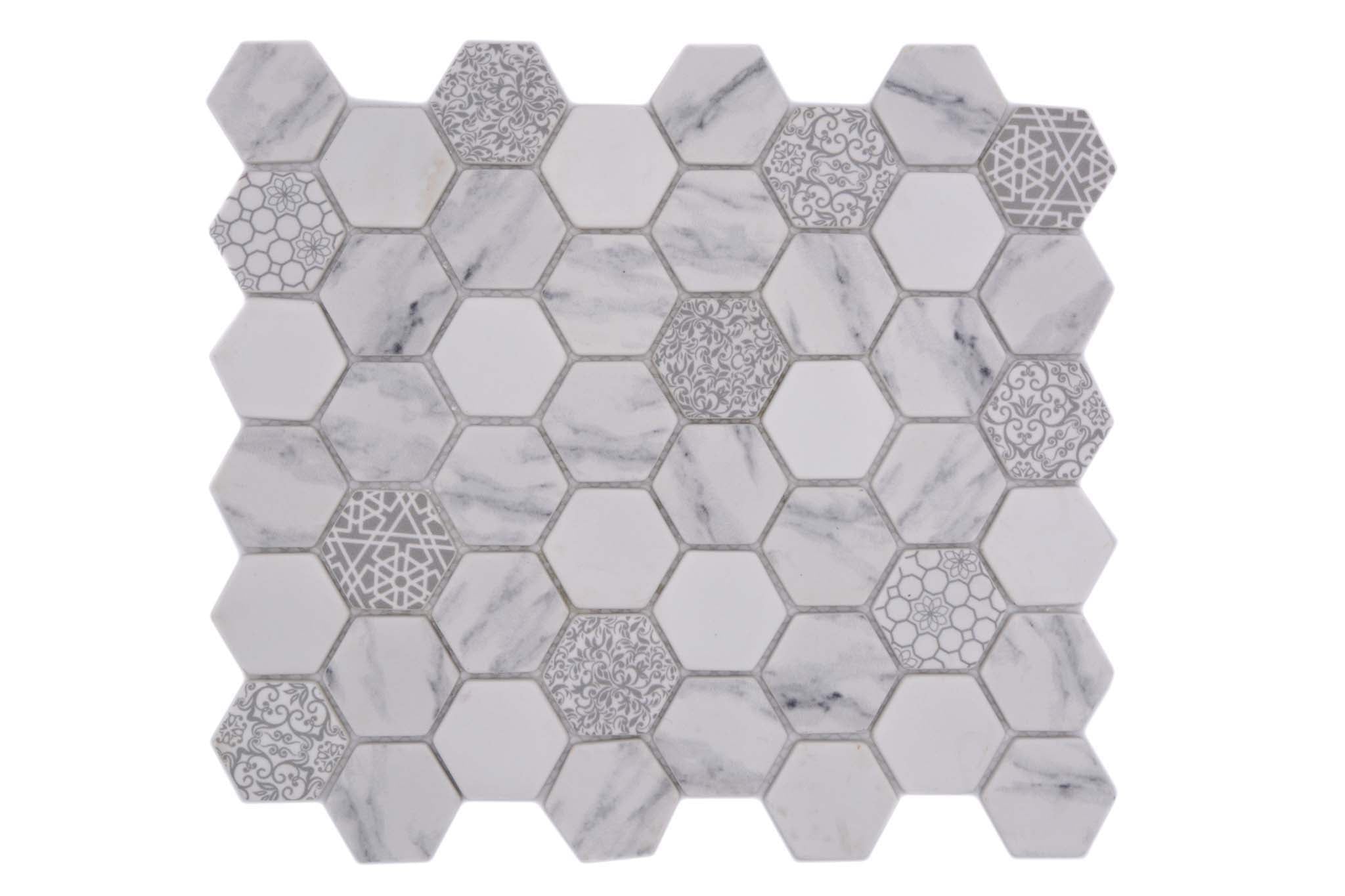 Mosaik Vit Sala - 004 | 0,091 m²/ark