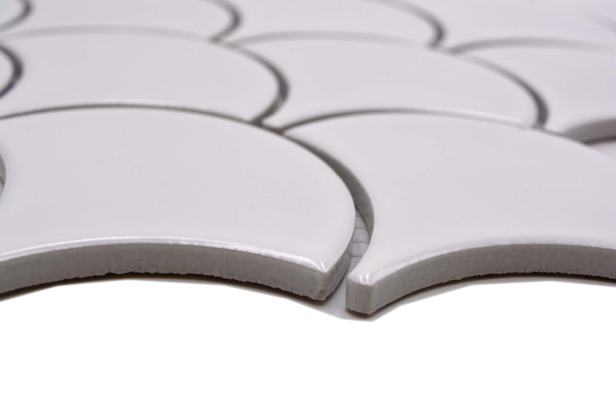 Mosaik Vit Örnsköldsvik - 004 | 0,07 m²/ark