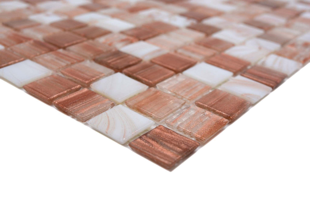 Mosaik Vit Bjuv - 001 | 0,1 m²/ark