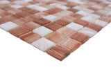 Mosaik Vit Bjuv - 001 | 0,1 m²/ark