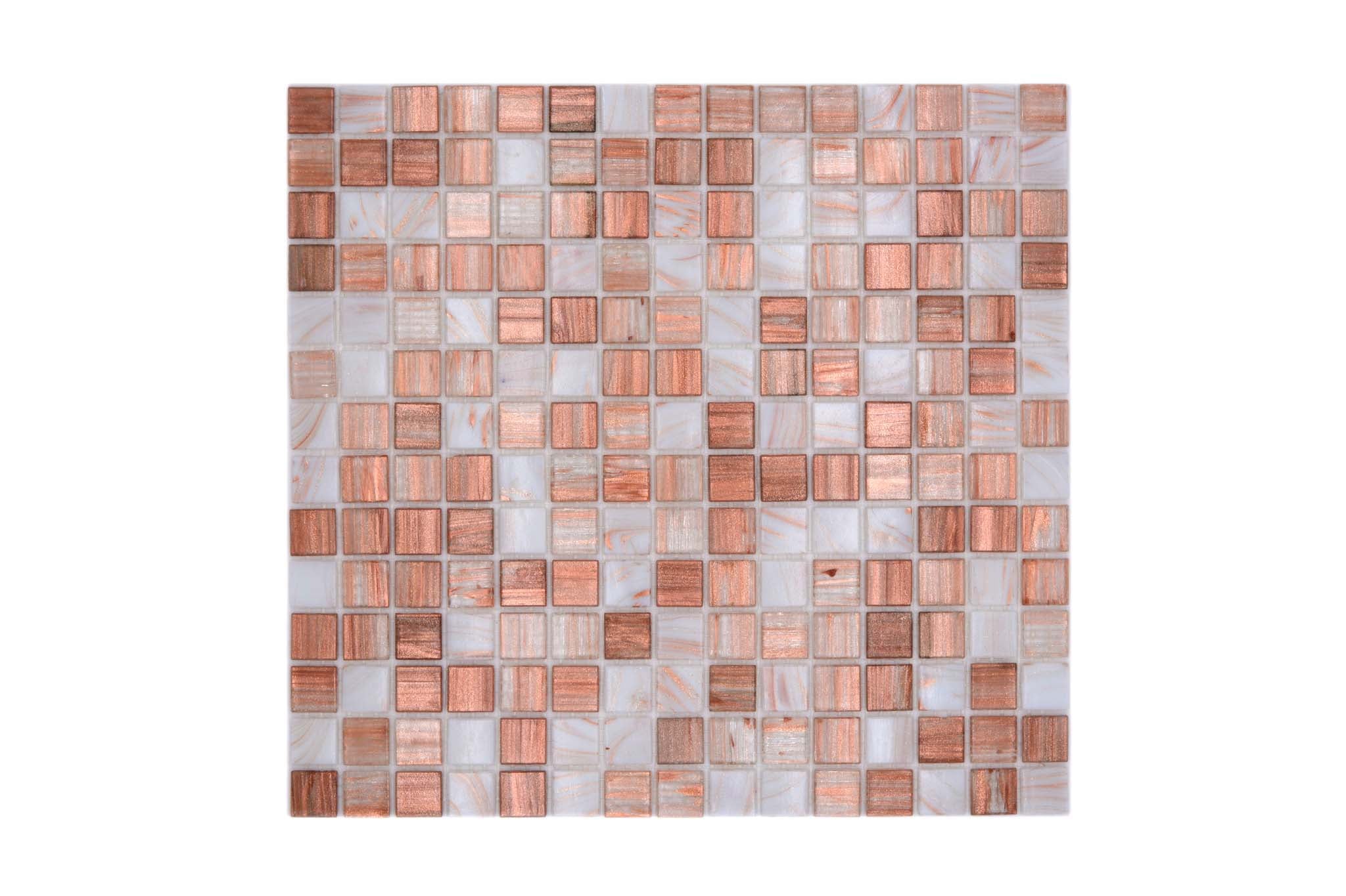 Mosaik Vit Bjuv - 001 | 0,1 m²/ark