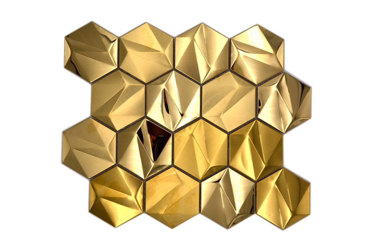 Mosaik Guld Molde - 003 | 0,077 m²/ark