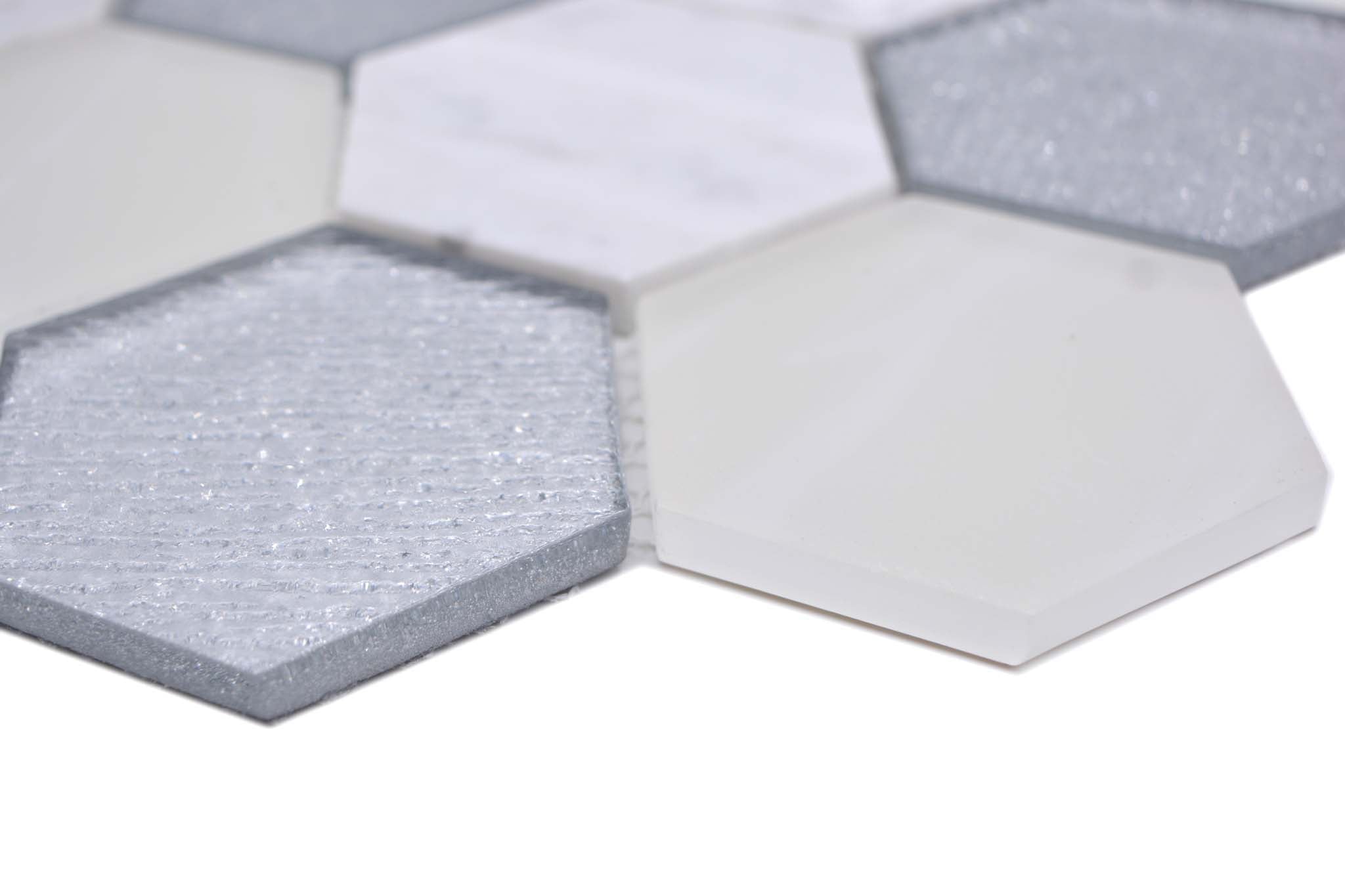 Mosaik Grå Nyköping - 052 | 0,081 m²/ark