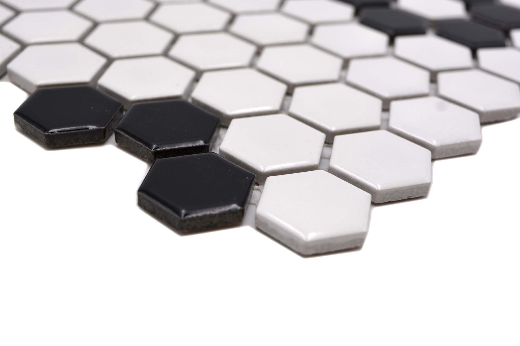 Mosaik Vit Nyköping - 016 | 0,078 m²/ark