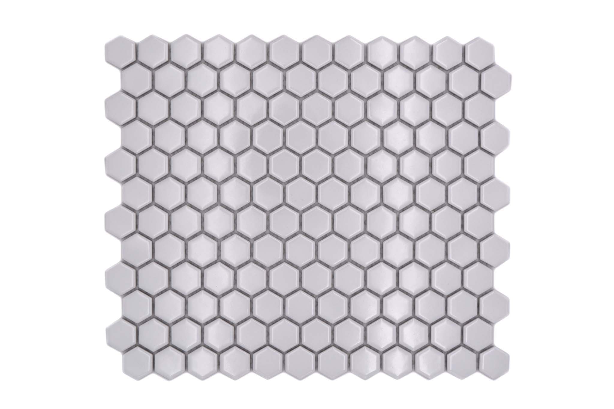 Mosaik Vit Nyköping - 019 | 0,078 m²/ark