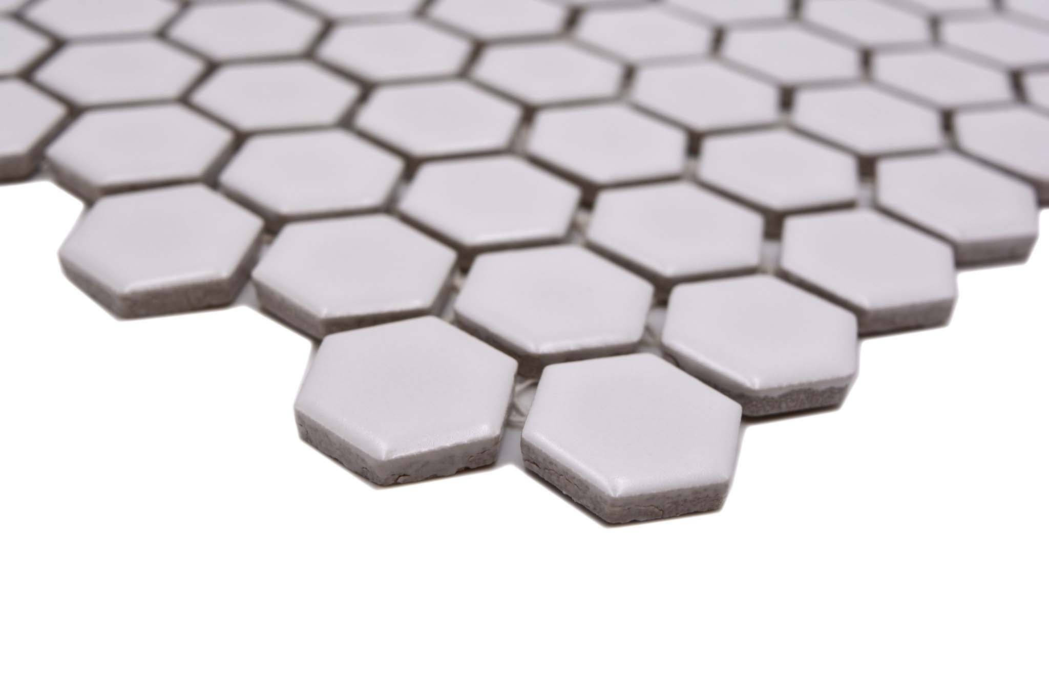 Mosaik Vit Nyköping - 020 | 0,078 m²/ark