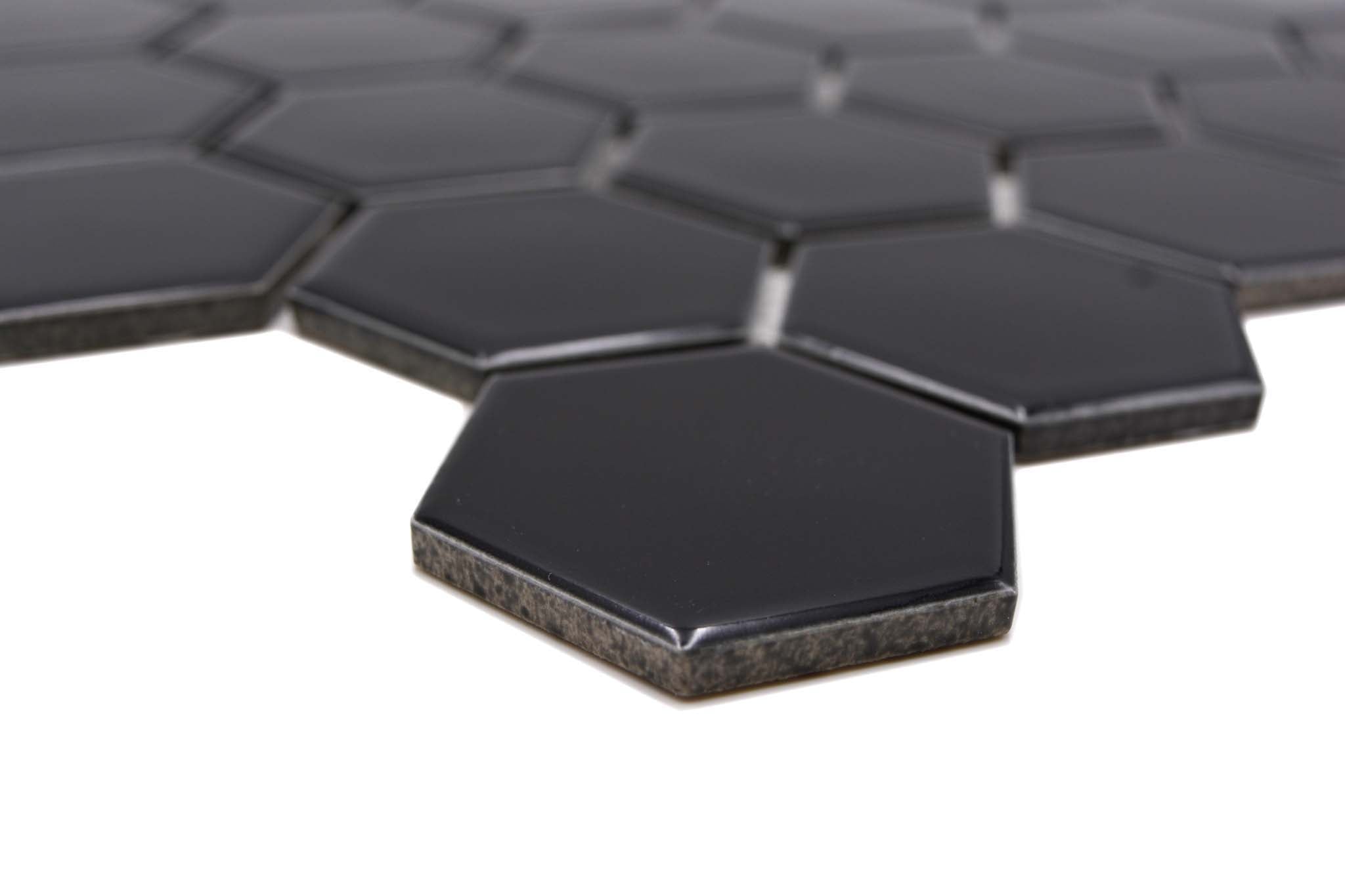 Mosaik Svart Nyköping - 026 | 0,092 m²/ark