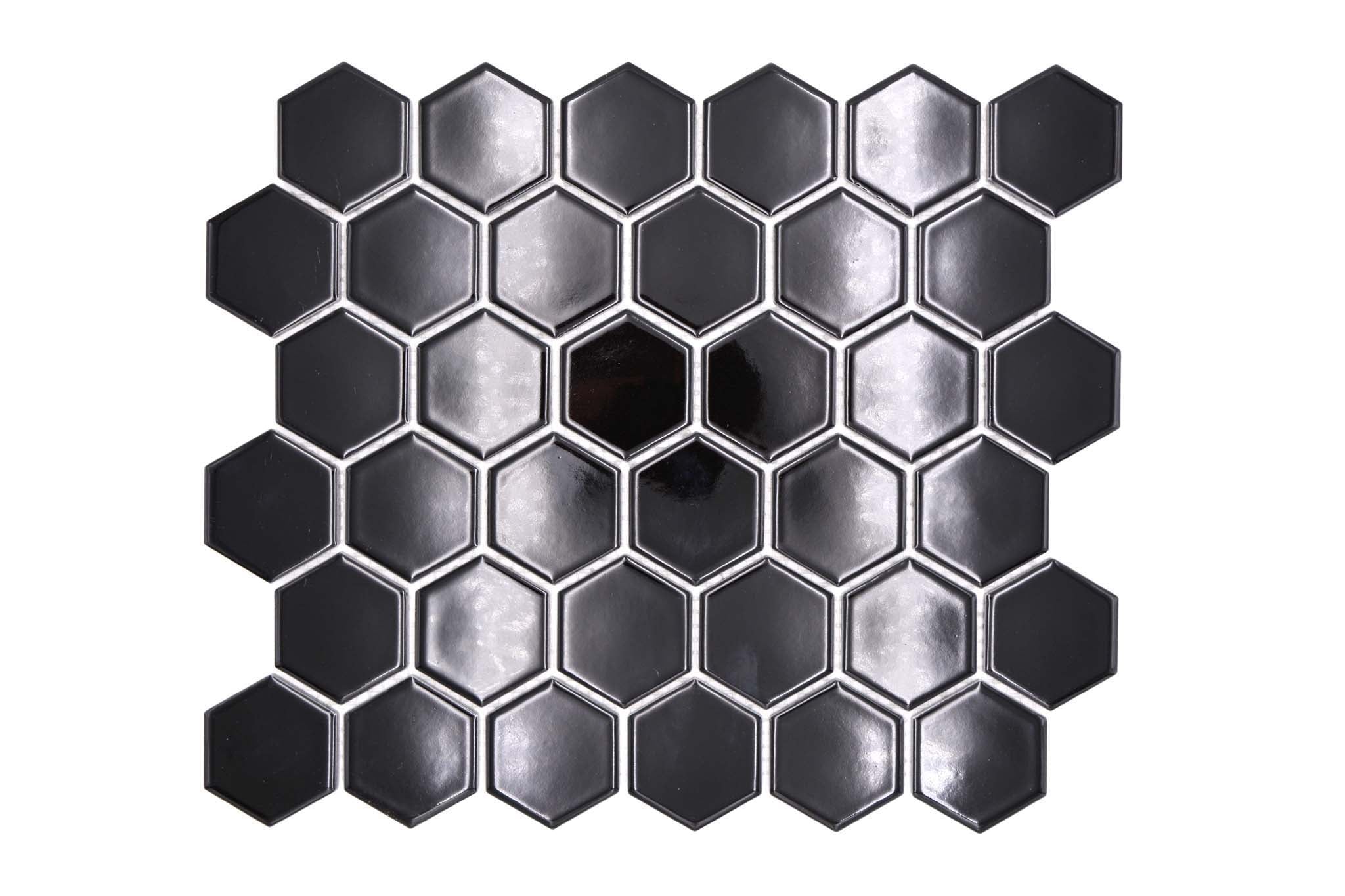 Mosaik Svart Nyköping - 026 | 0,092 m²/ark