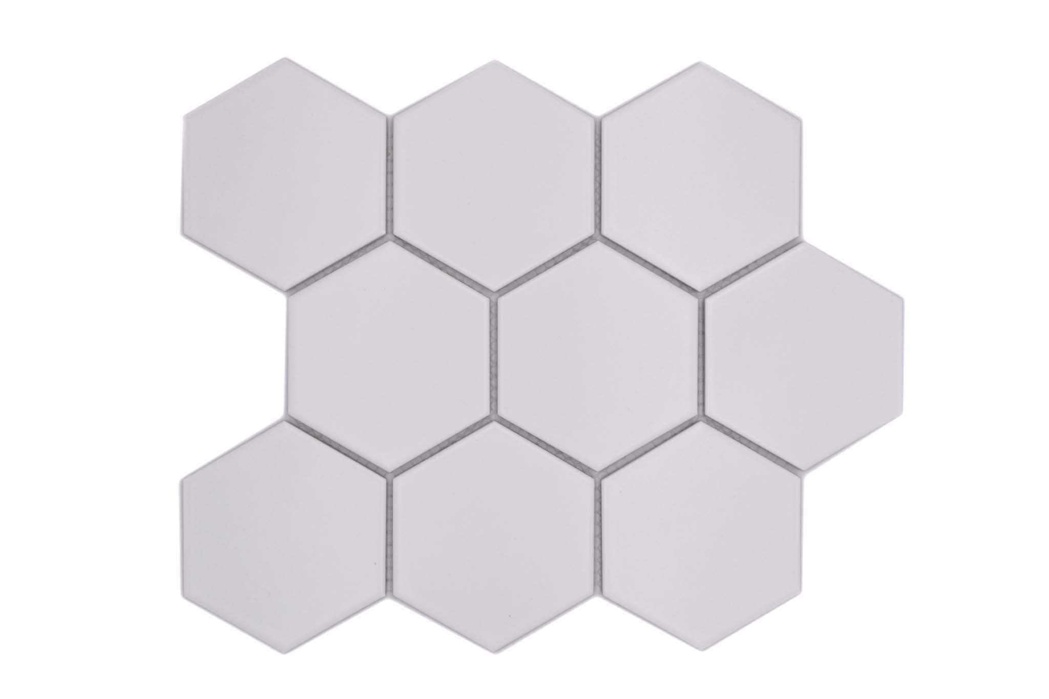 Mosaik Vit Nyköping - 031 | 0,076 m²/ark