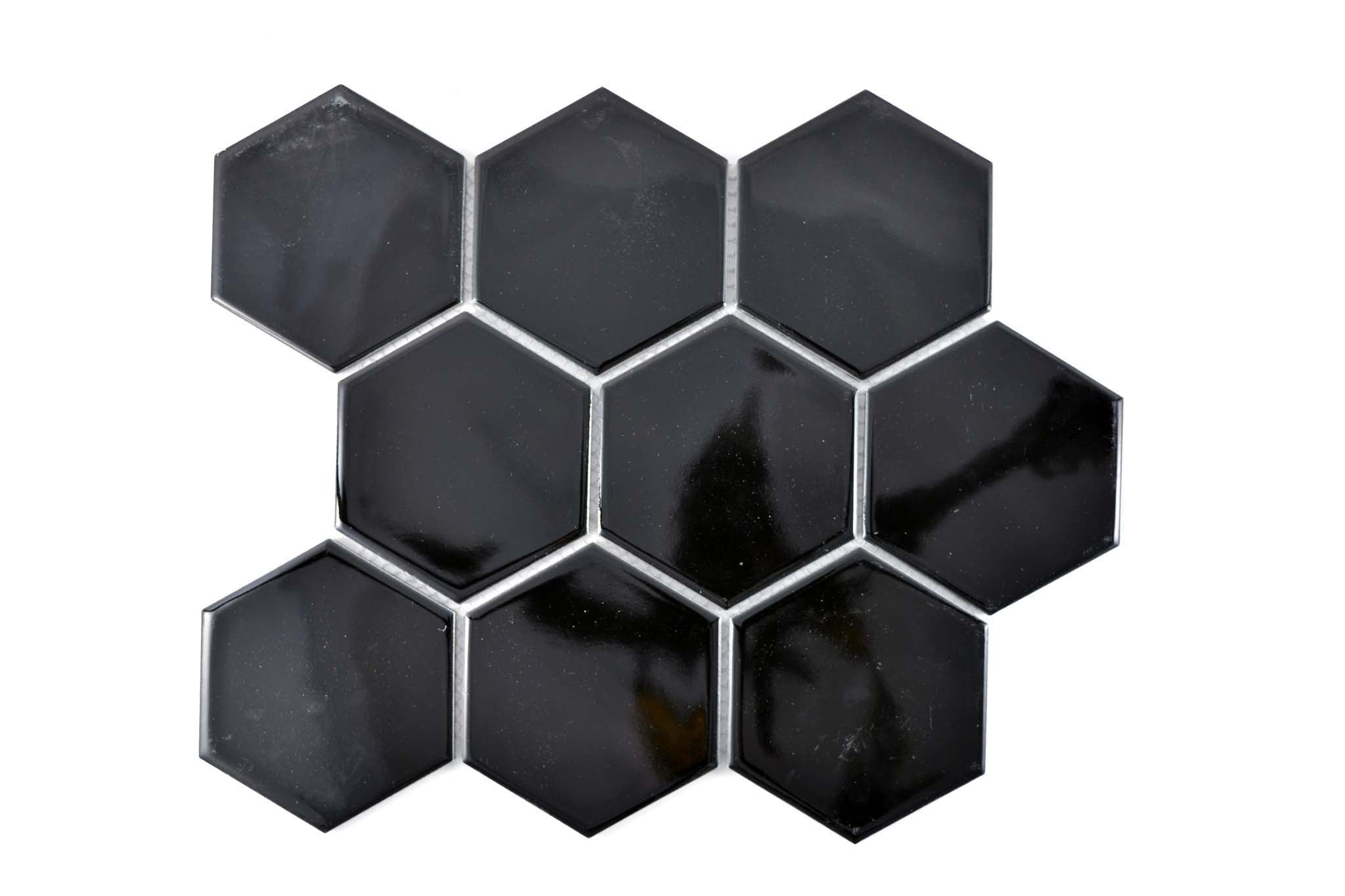 Mosaik Svart Nyköping - 032 | 0,076 m²/ark