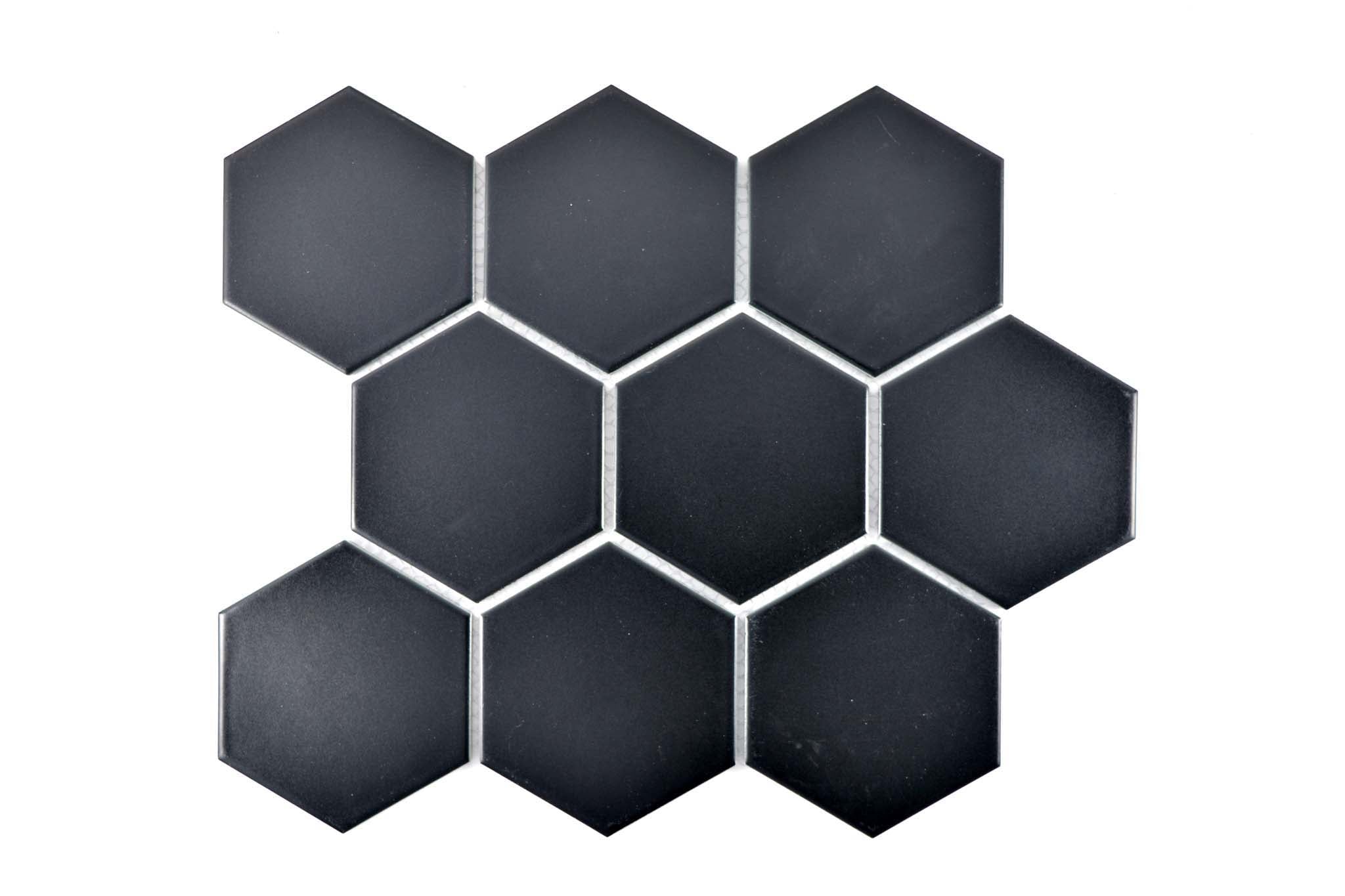 Mosaik Svart Nyköping - 033 | 0,076 m²/ark