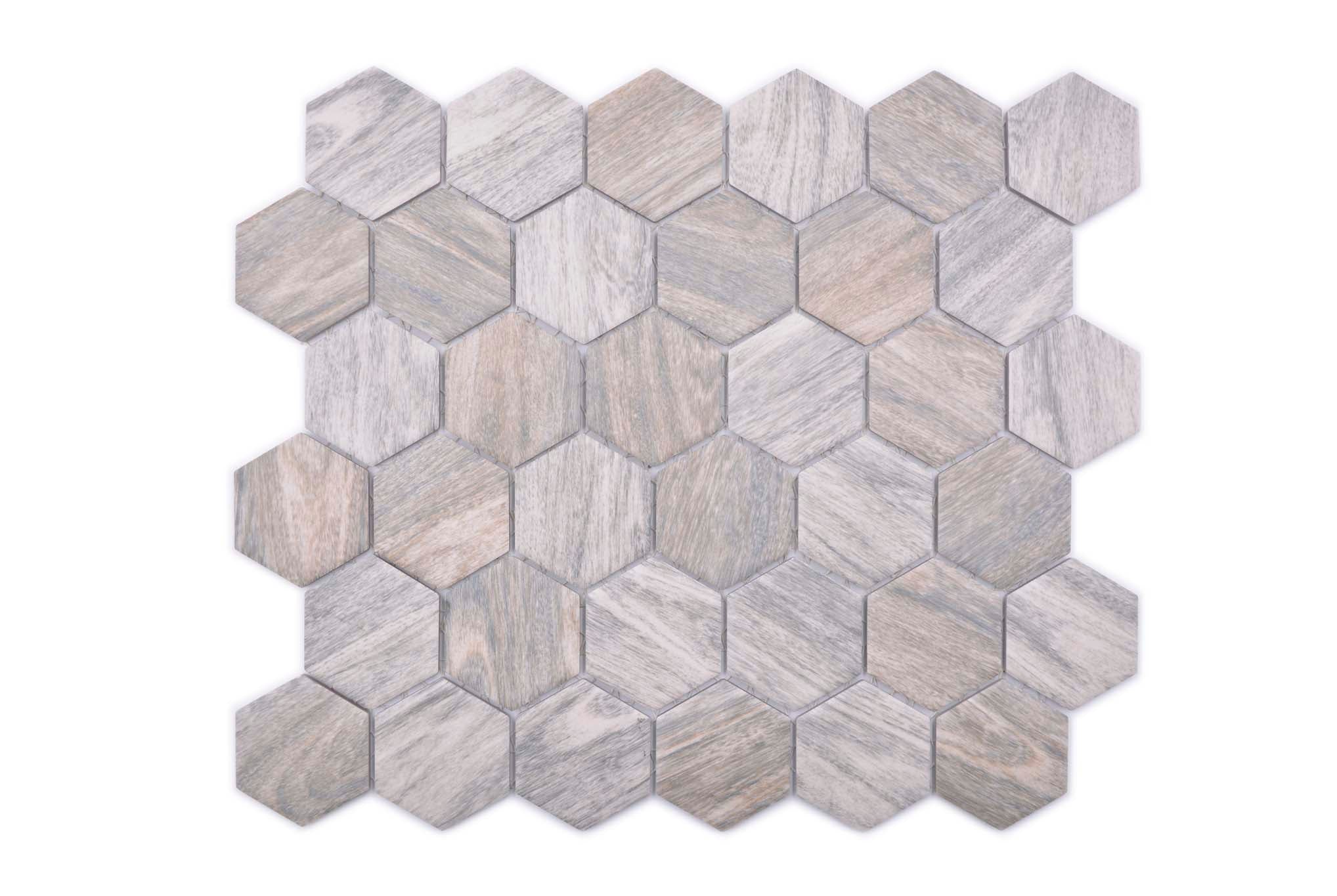 Mosaik Grå Bollnäs - 007 | 0,092 m²/ark