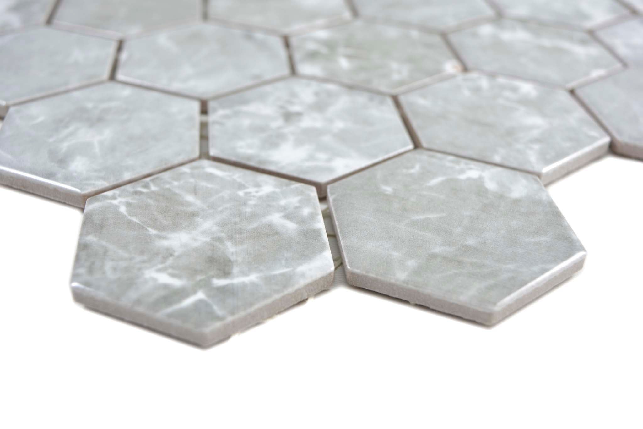 Mosaik Grå Bollnäs - 008 | 0,092 m²/ark