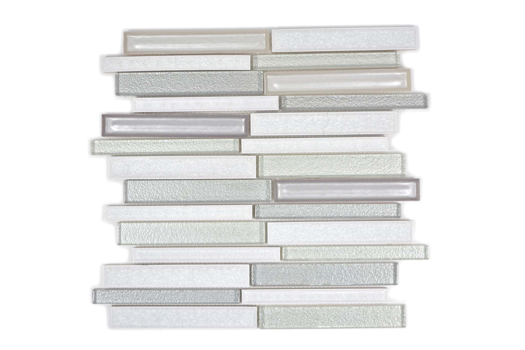 Mosaik Vit Kungsbacka - 005 | 0,09 m²/ark