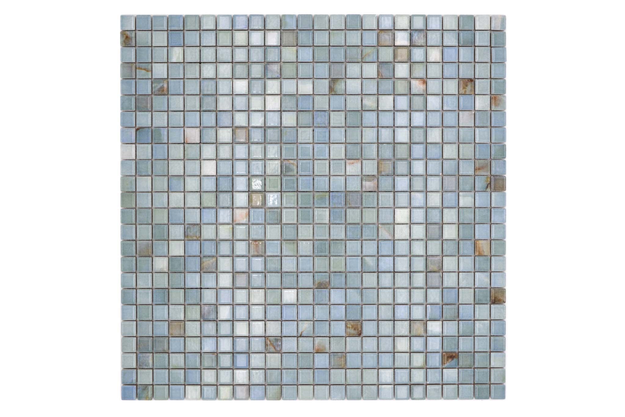 Mosaik Blå Sigtuna - 003 | 0,099 m²/ark