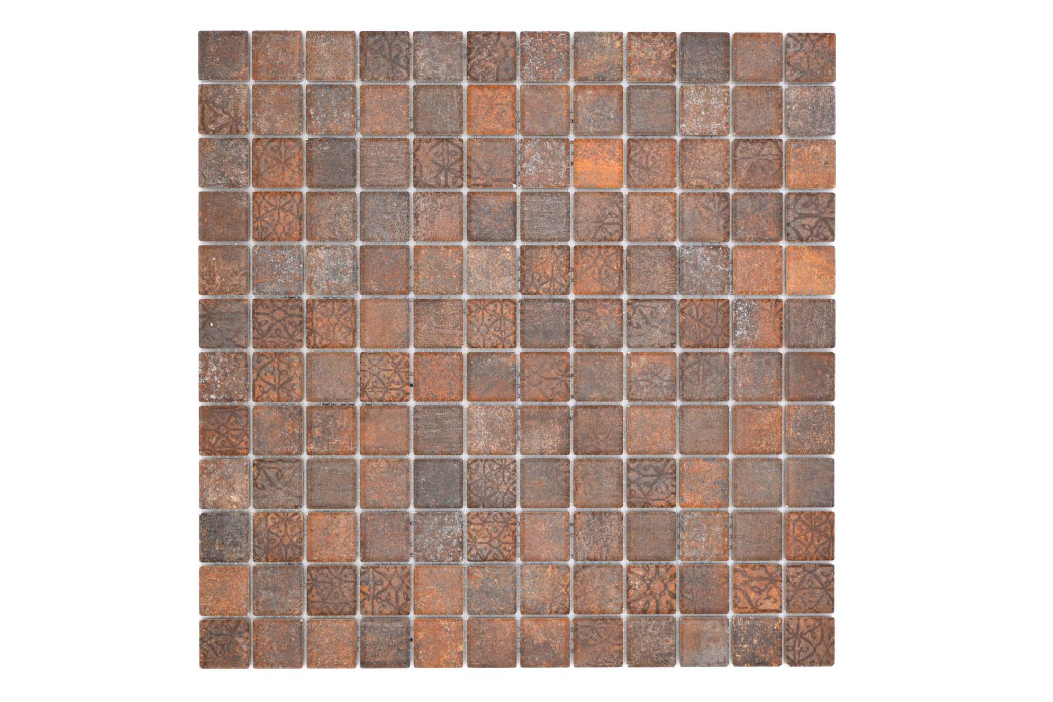 Mosaik Brun Sigtuna - 021 | 0,088 m²/ark