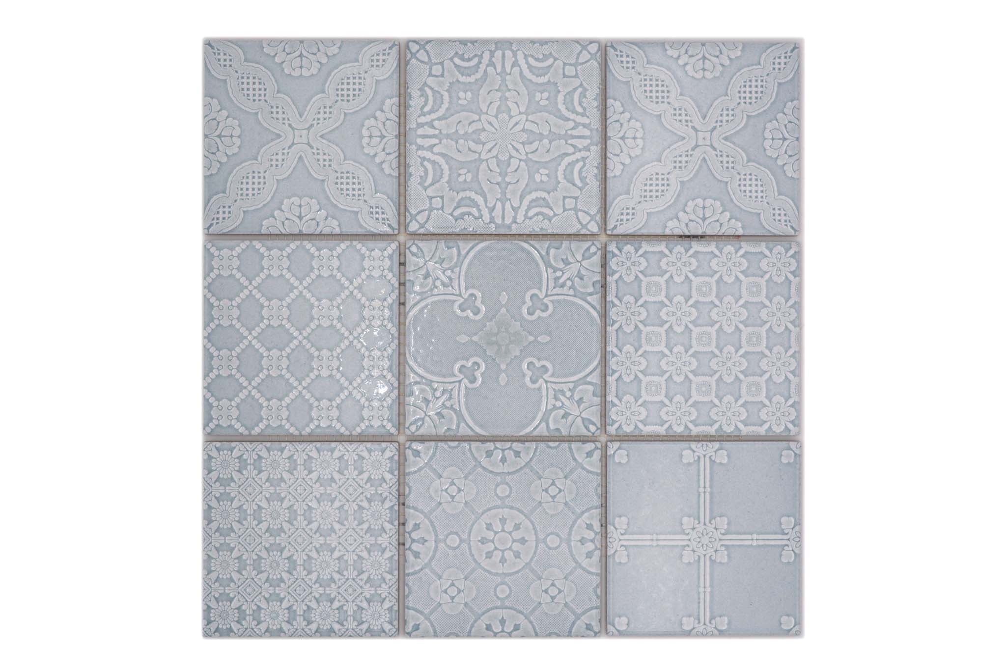 Mosaik Grön Sigtuna - 040 | 0,088 m²/ark