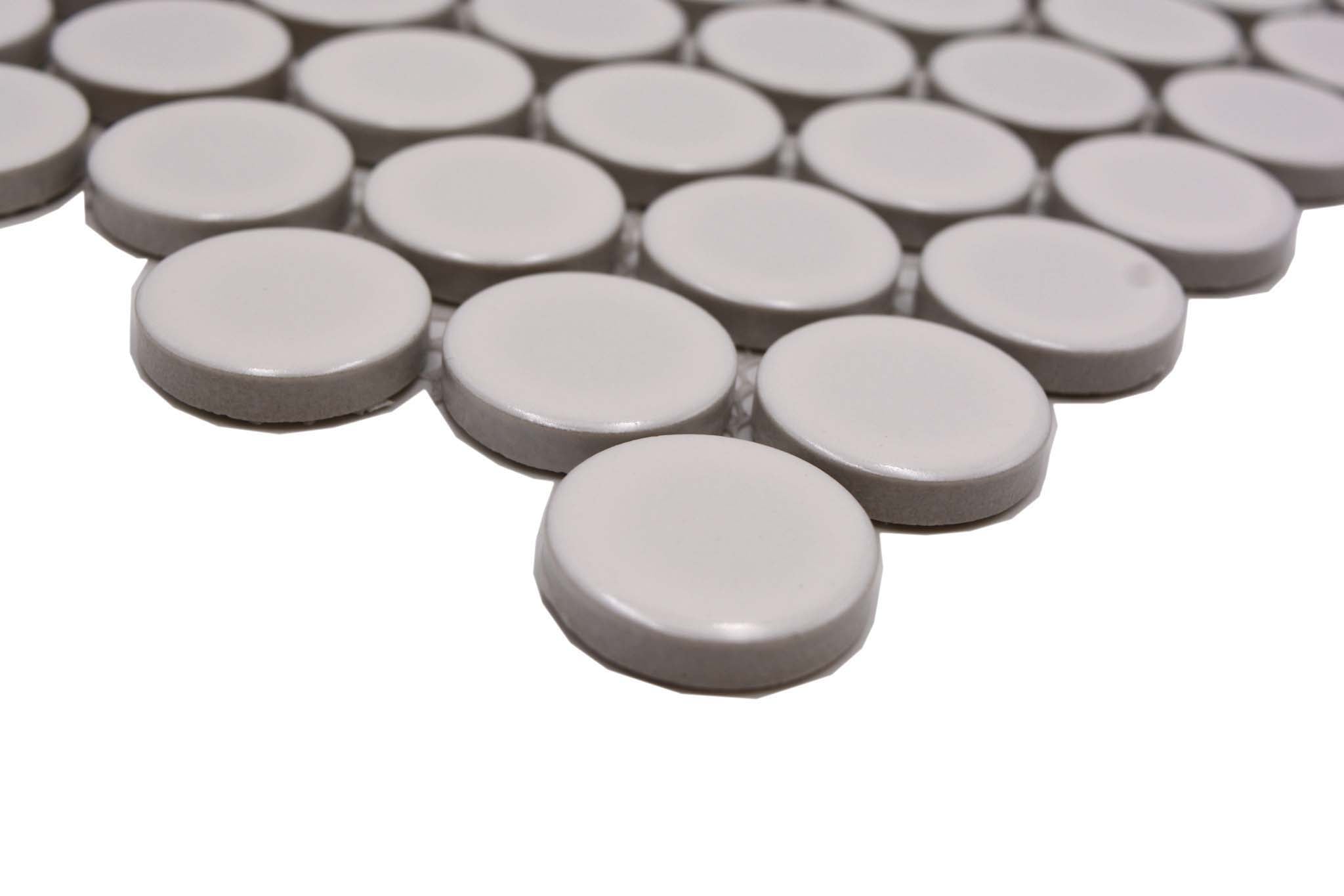 Mosaik Vit Eskilstuna - 005 | 0,103 m²/ark