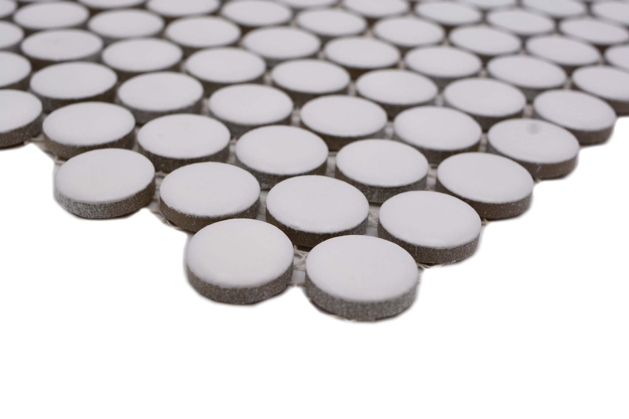 Mosaik Vit Eskilstuna - 006 | 0,098 m²/ark