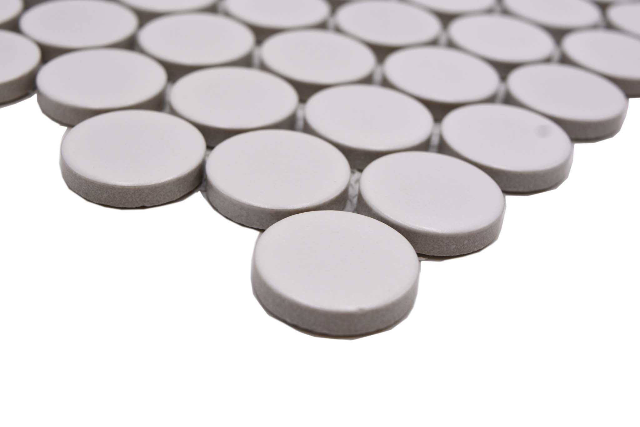 Mosaik Vit Eskilstuna - 007 | 0,103 m²/ark