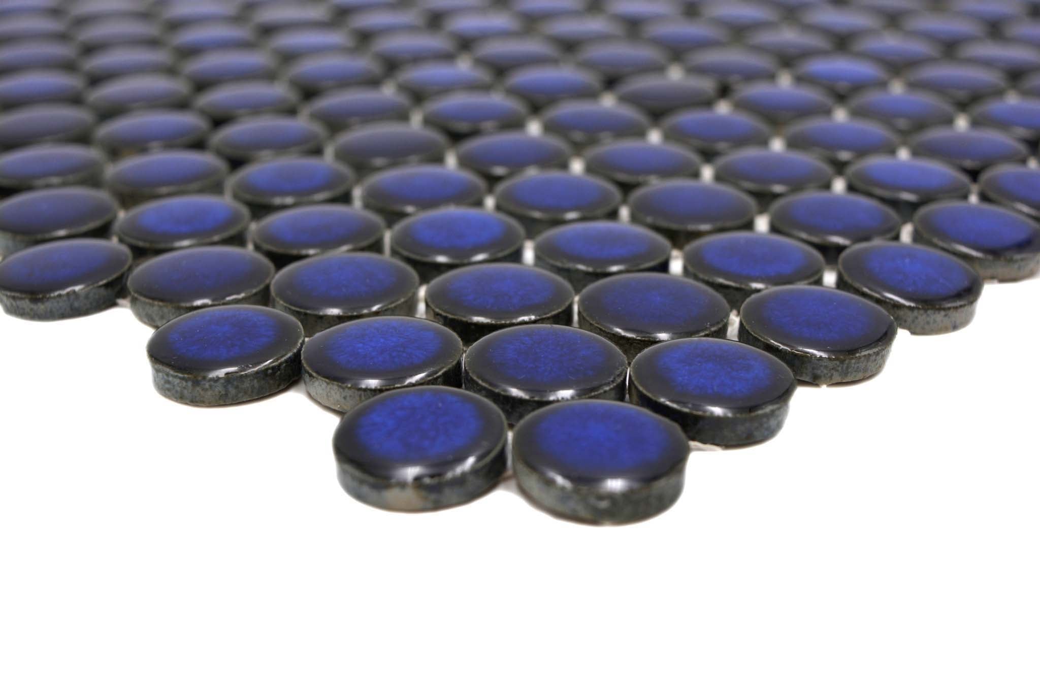 Mosaik Blå Eskilstuna - 009 | 0,098 m²/ark