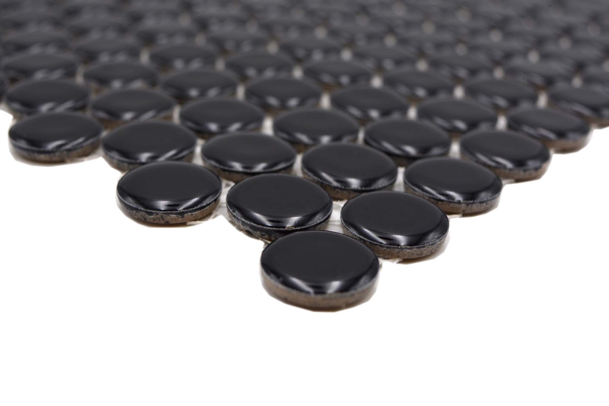 Mosaik Svart Eskilstuna - 011 | 0,098 m²/ark