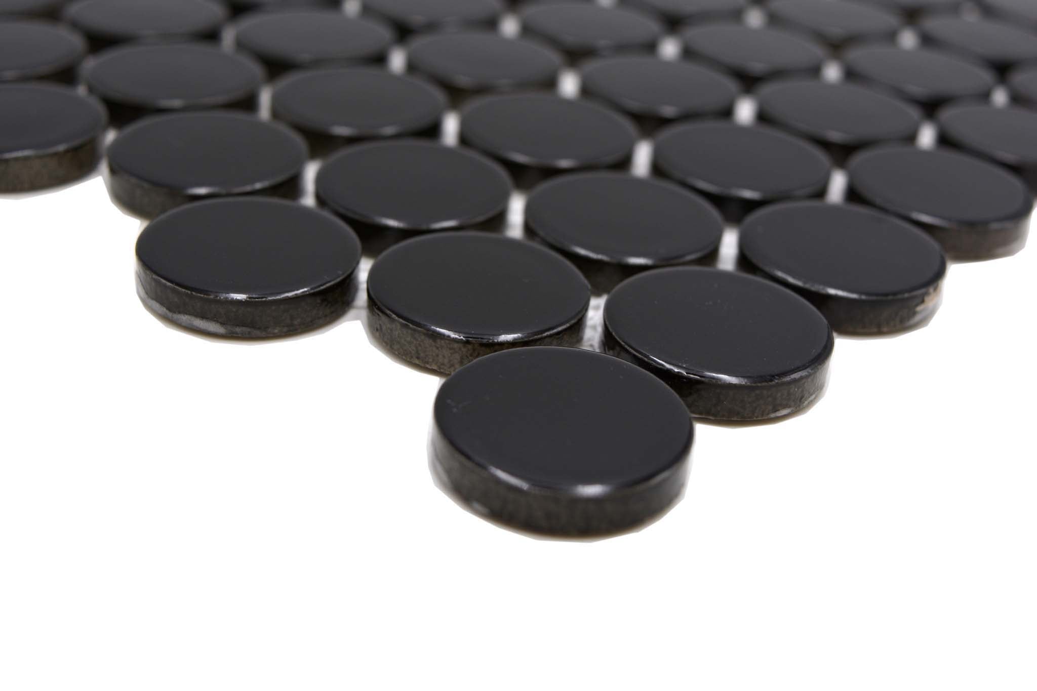 Mosaik Svart Eskilstuna - 014 | 0,103 m²/ark