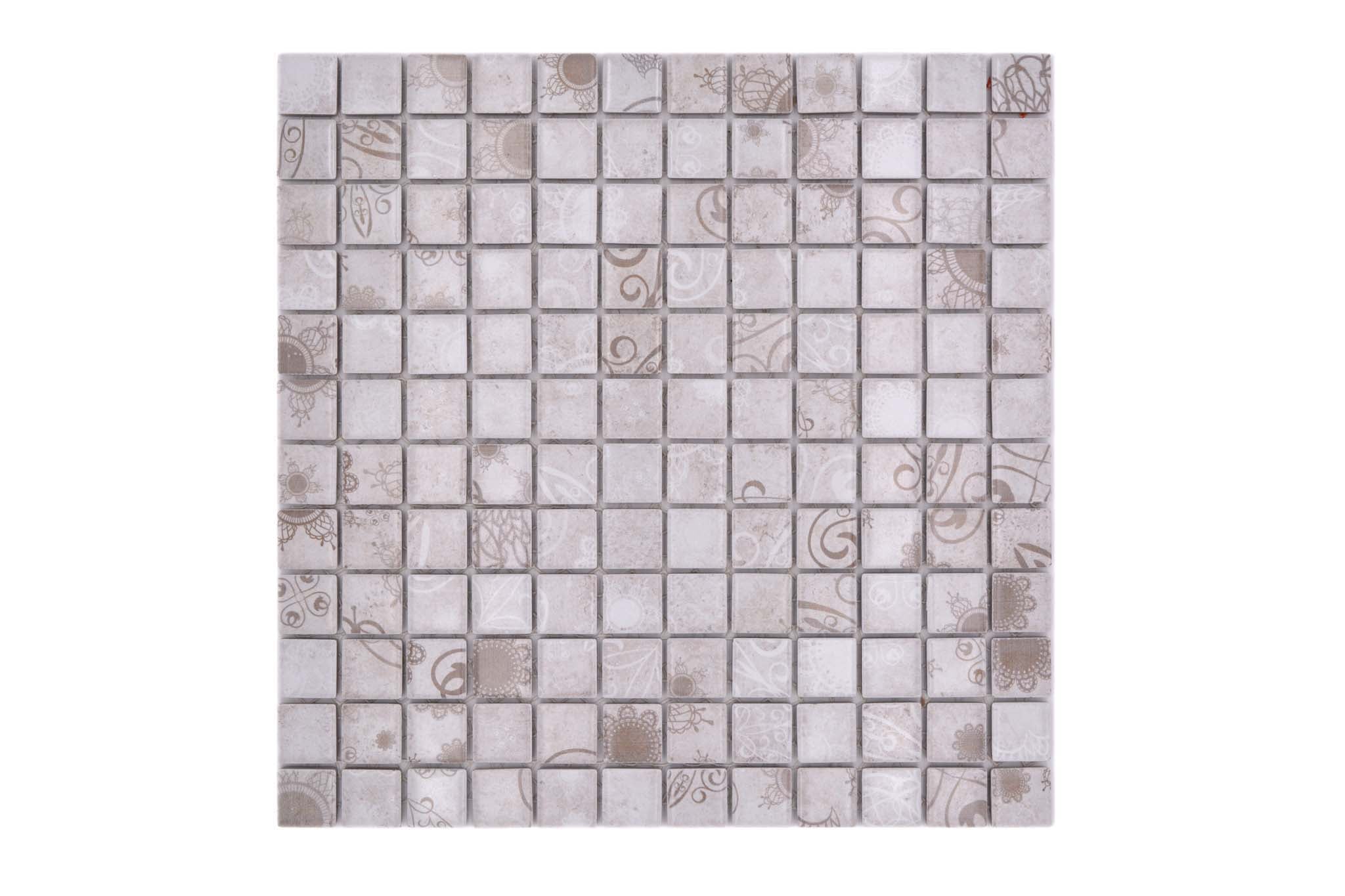 Mosaik Grå Falkenberg - 020 | 0,089 m²/ark