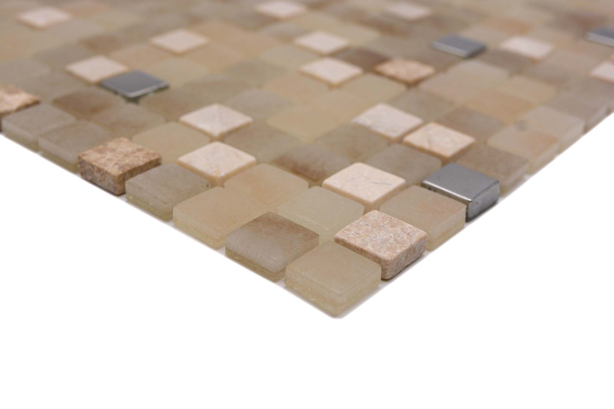 Mosaik Vit Åre - 002 | 0,09 m²/ark