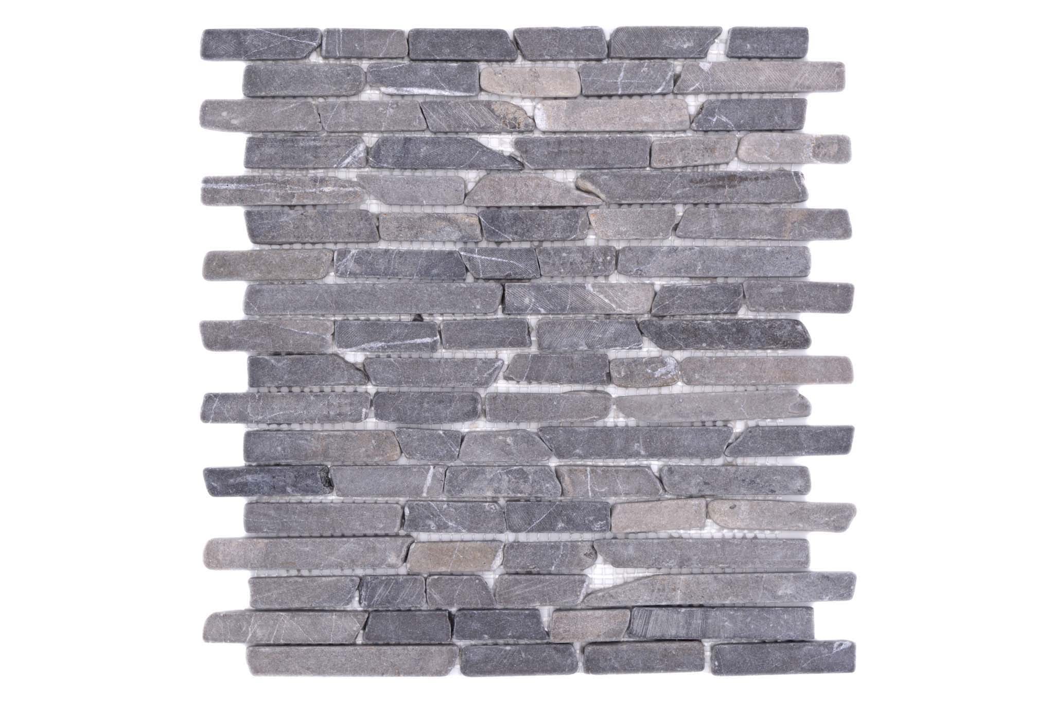 Mosaik Svart Umeå - 013 | 0,093 m²/ark