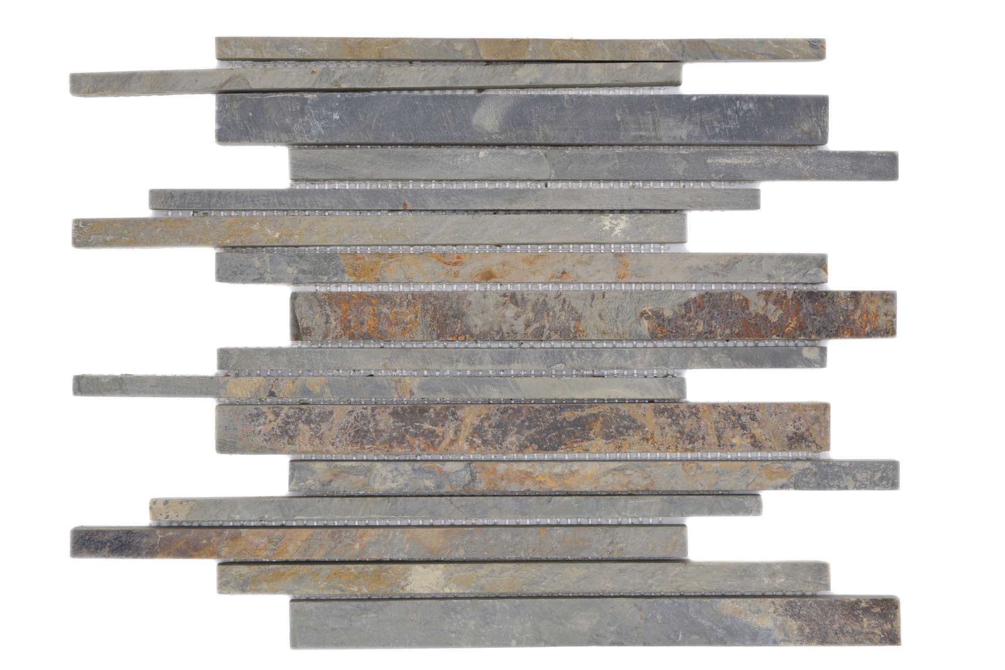 Mosaik Brun Falköping - 001 | 0,09 m²/ark