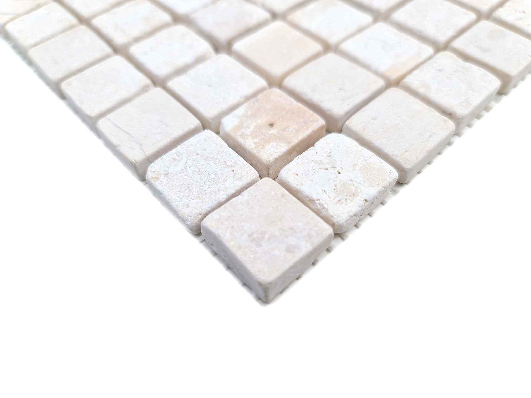 Mosaik Vit Umeå - 027 | 0,093 m²/ark