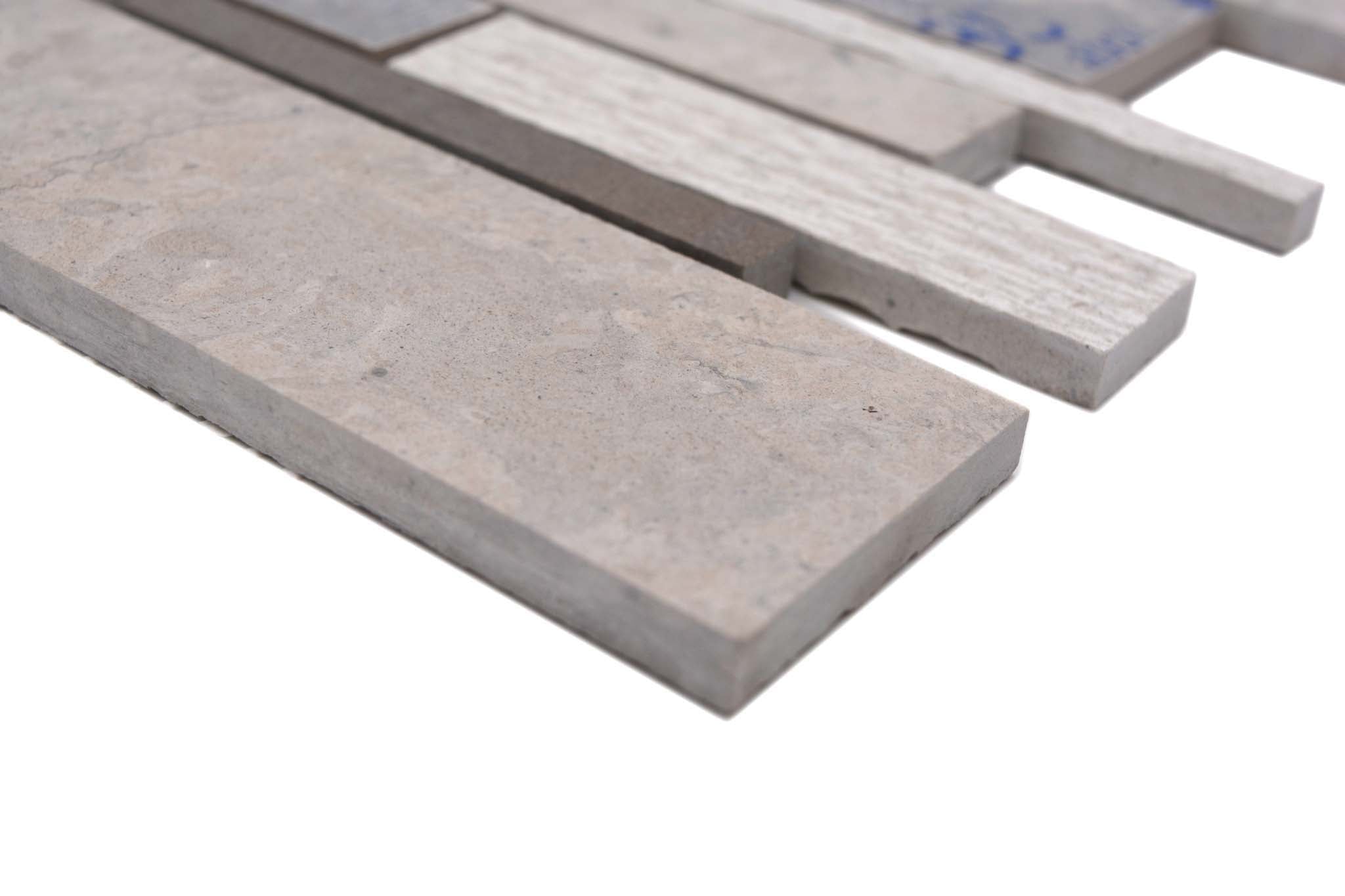 Mosaik Grå Harstad - 005 | 0,077 m²/ark