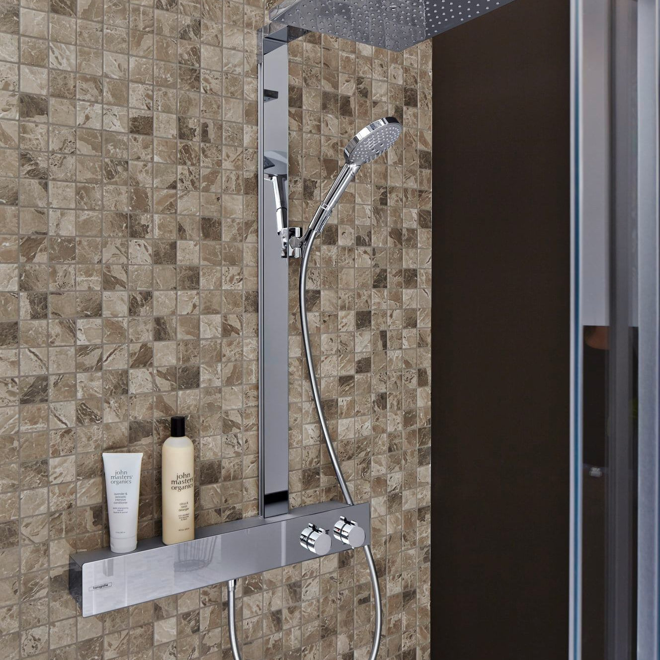 Mosaik Brun Drammen - 001 | 0,089 m²/ark