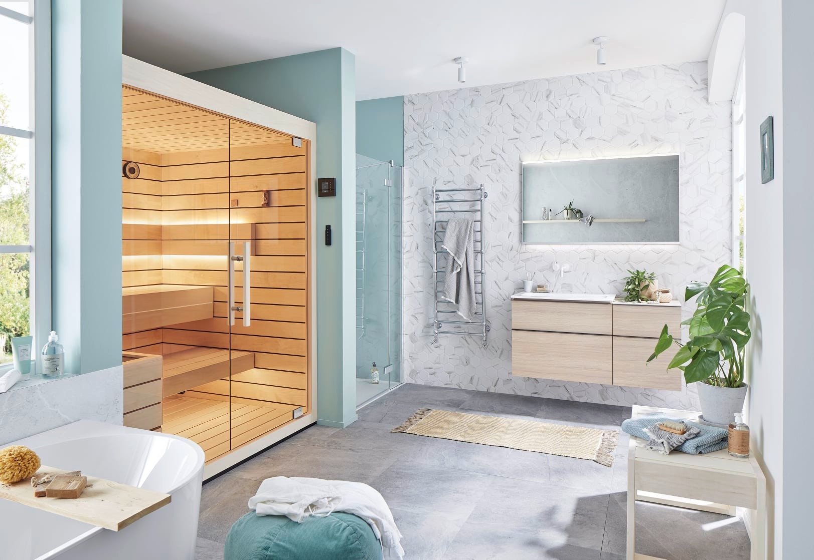 Mosaik Vit Åhus - 007 | 0,076 m²/ark