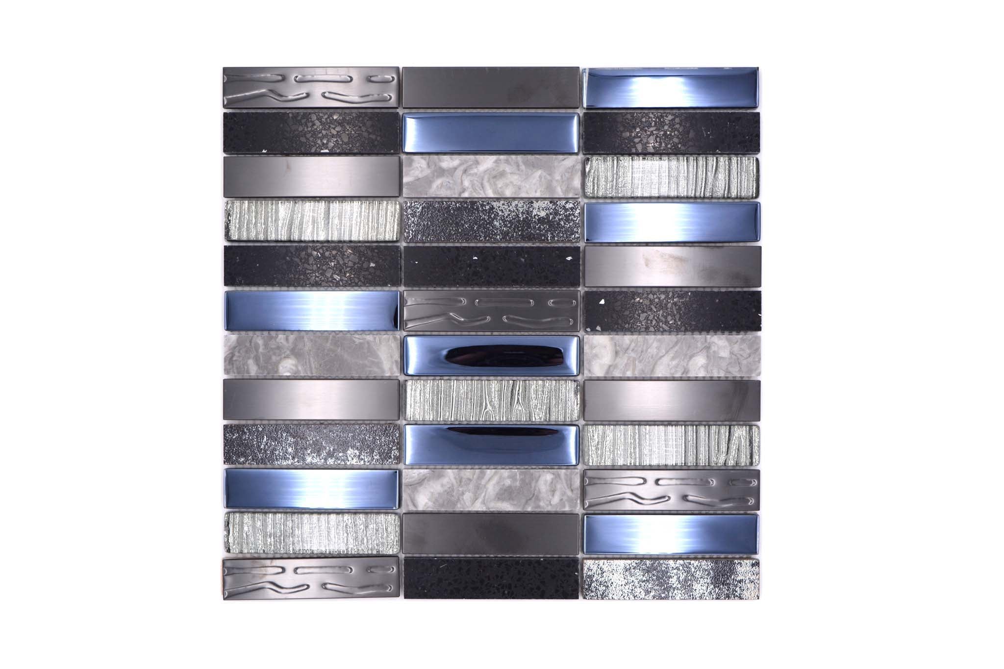 Mosaik Silver Uppsala - 002 | 0,089 m²/ark